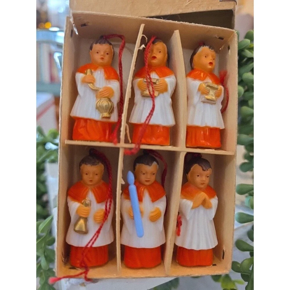 6 Choir Altar Boy Germany Figure/Ornaments